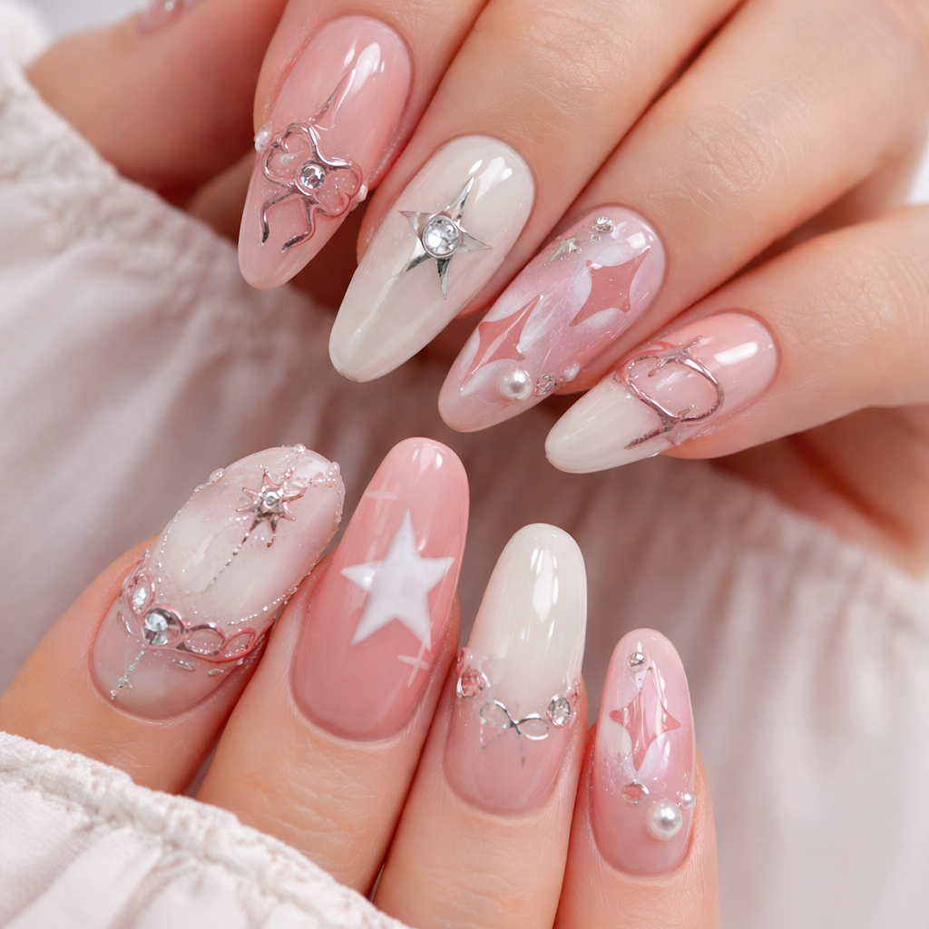 NAIL SABRINA - 24 Pièces