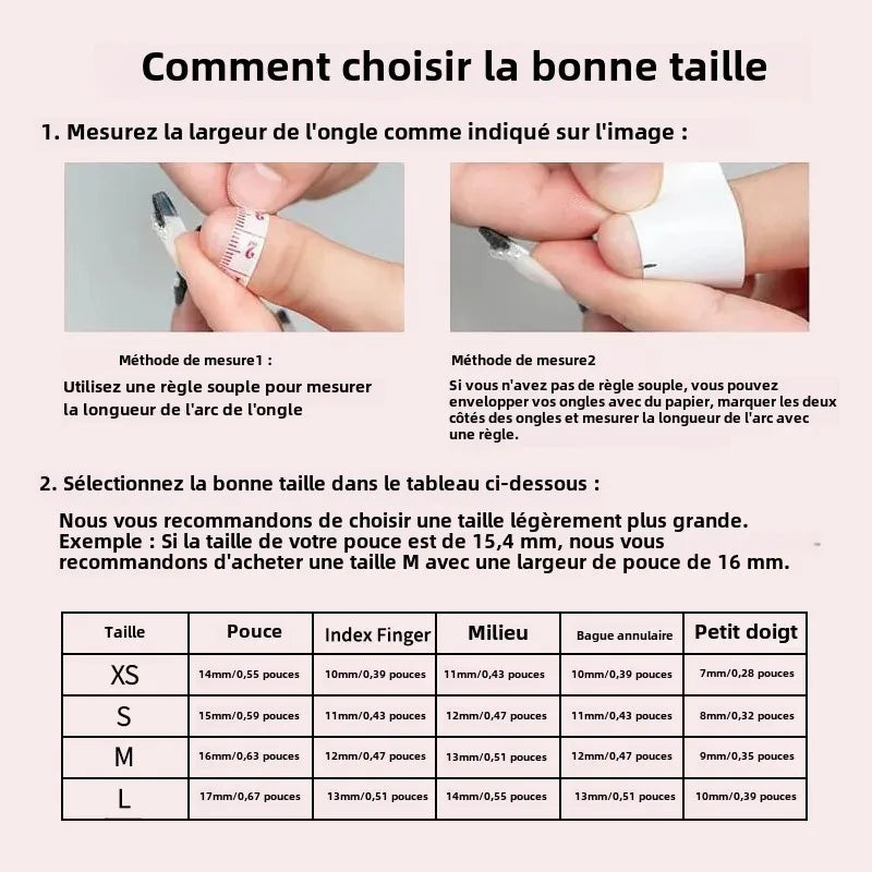 NAIL LUNA - 10 Pièces